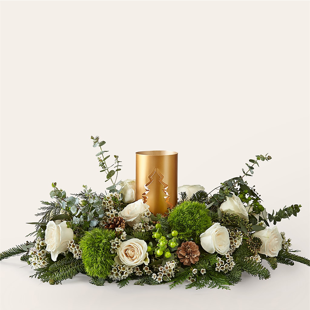 Chestnuts Roasting Centerpiece – SADIE'S FLOWER SHOP, Rayne LA