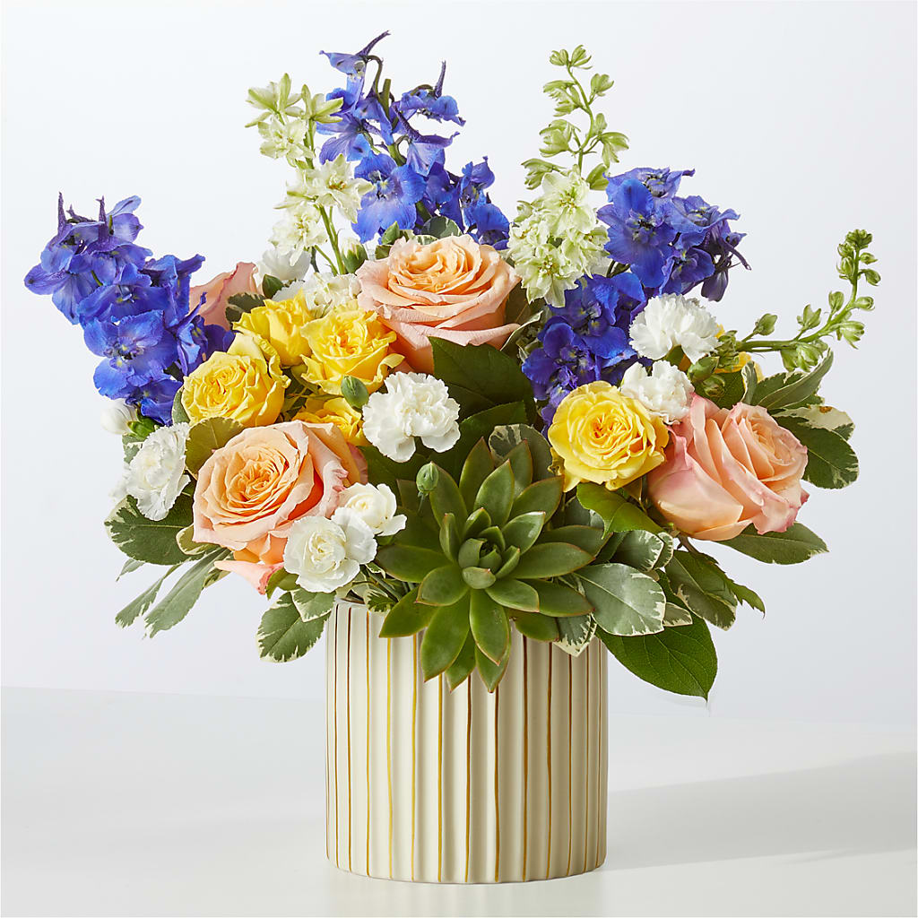 Cobalt Reverie Bouquet – SADIE'S FLOWER SHOP, Rayne LA