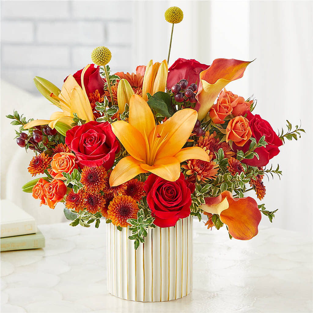 Scarlet Skies Bouquet – SADIE'S FLOWER SHOP, Rayne LA