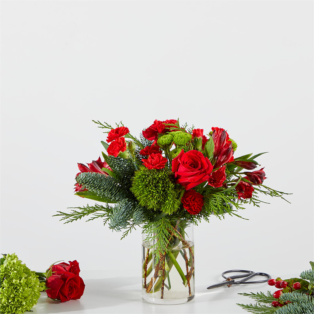 Merry Moment Bouquet – A Florist Original – SADIE'S FLOWER SHOP, Rayne LA