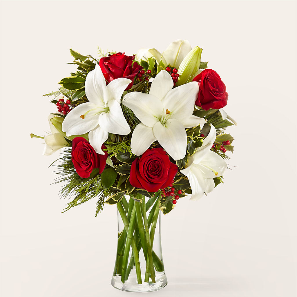 Sparkling Snowflakes Bouquet – SADIE'S FLOWER SHOP, Rayne LA