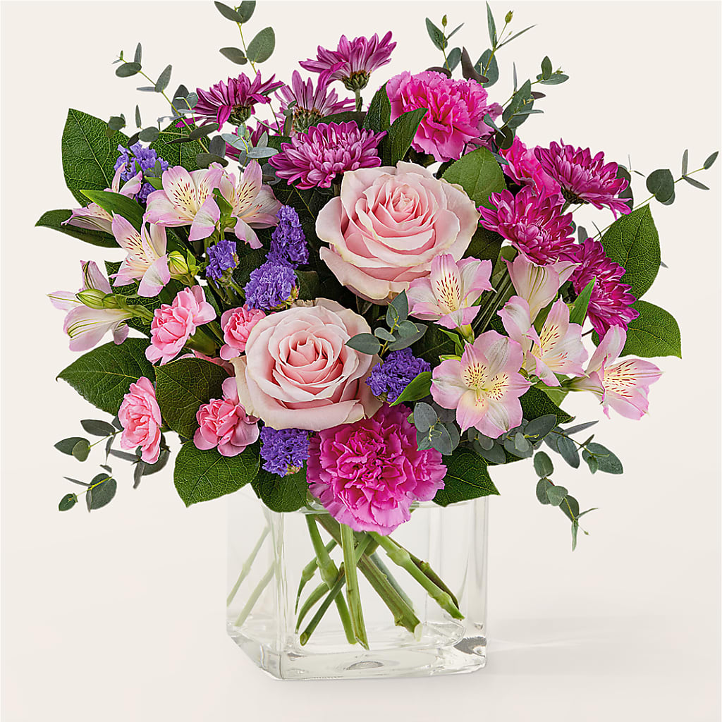 Rosy Radiance Bouquet – SADIE'S FLOWER SHOP, Rayne LA