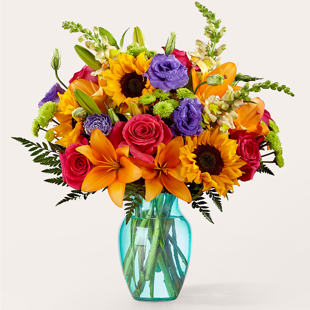 Double Rainbow Bouquet – SADIE'S FLOWER SHOP, Rayne LA
