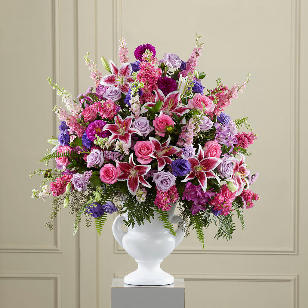 Peaceful Tribute Arrangement – SADIE'S FLOWER SHOP, Rayne LA