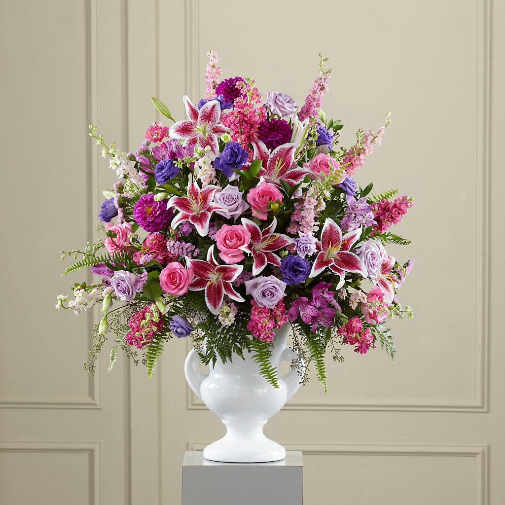 Peaceful Tribute Arrangement – SADIE'S FLOWER SHOP, Rayne LA