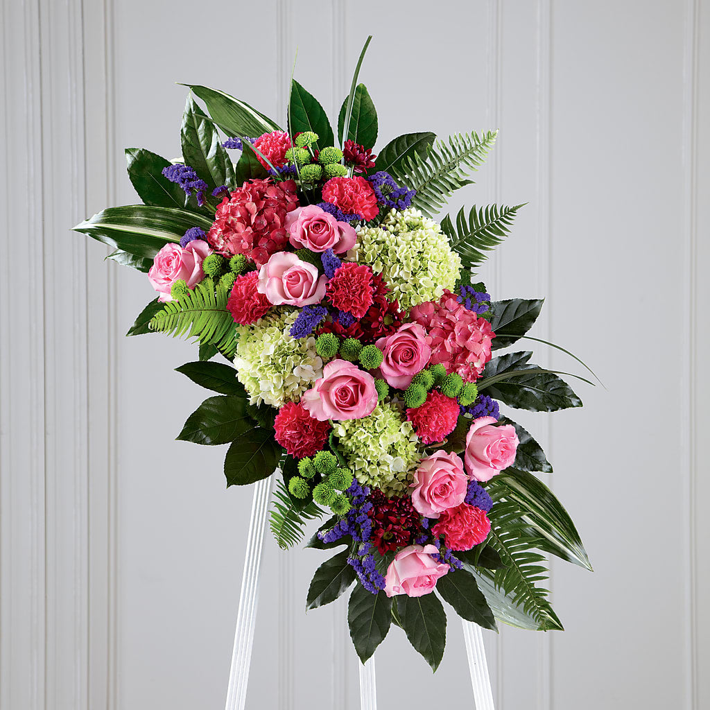 Refreshing Mix Standing Spray – SADIE'S FLOWER SHOP, Rayne LA