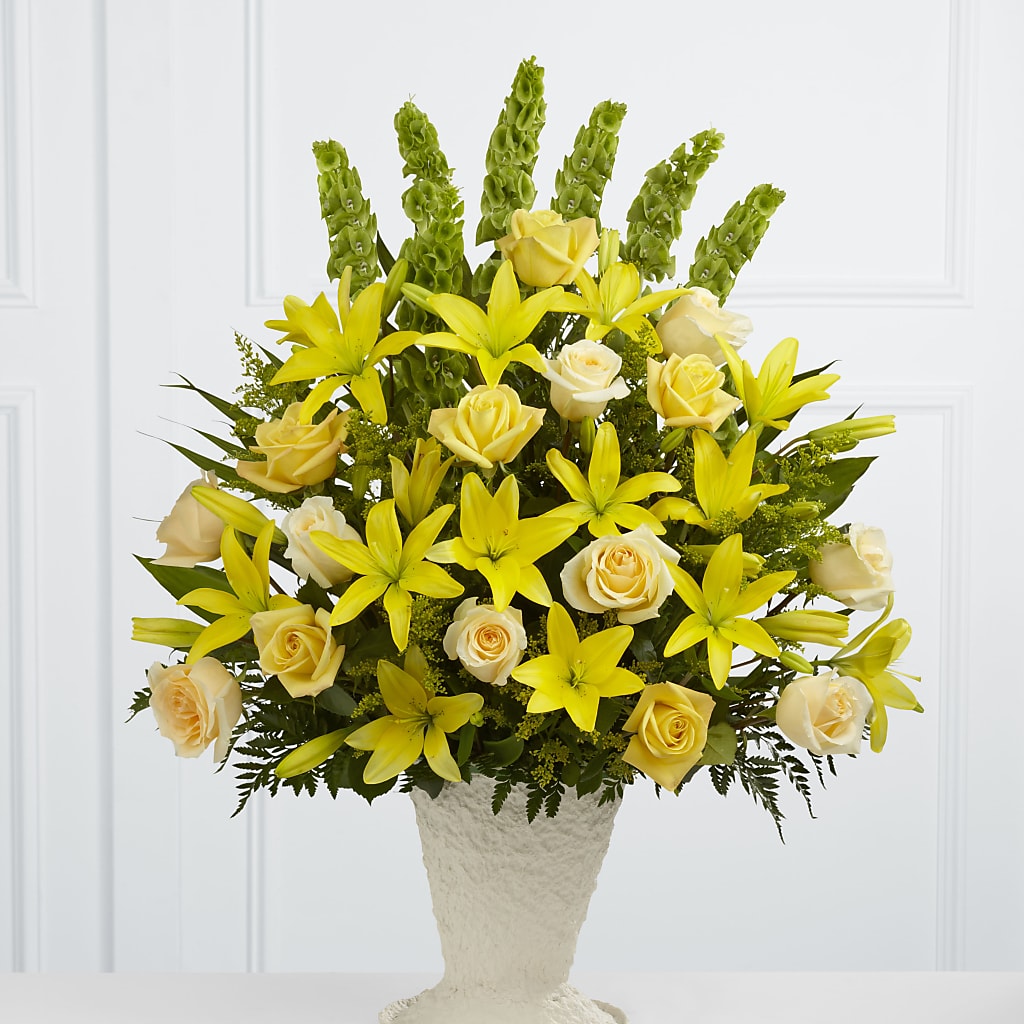 Golden Memories Arrangement – SADIE'S FLOWER SHOP, Rayne LA