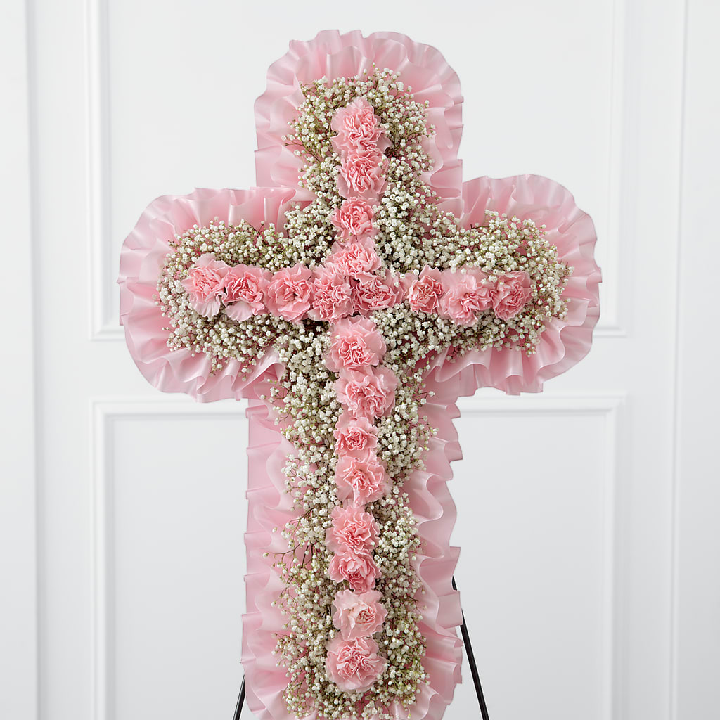 Angel's Cross Easel – SADIE'S FLOWER SHOP, Rayne LA