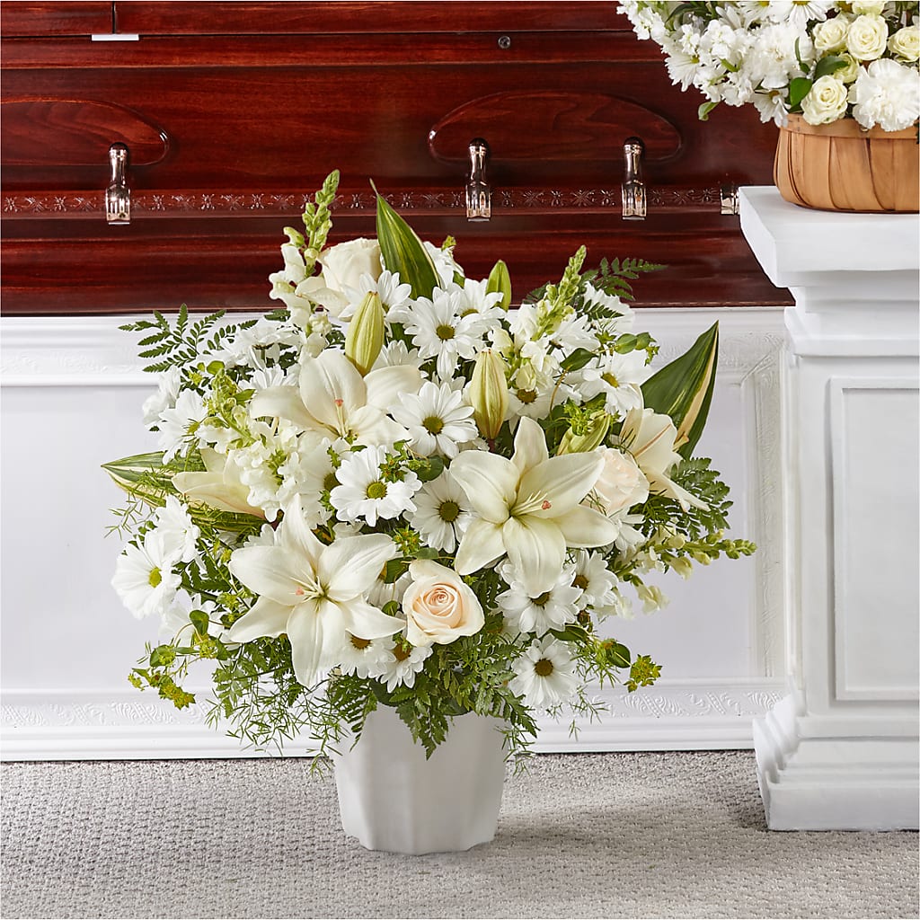 Thoughts of Tranquility Floor Basket – SADIE'S FLOWER SHOP, Rayne LA