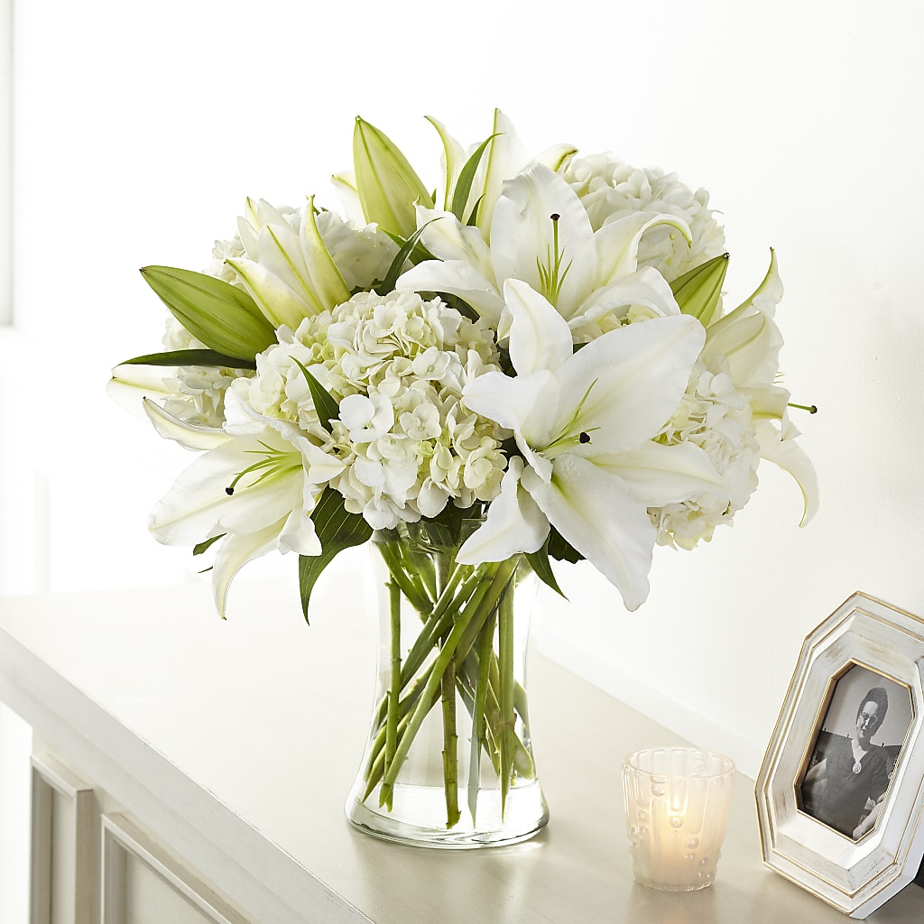 Compassionate Lily Bouquet – SADIE'S FLOWER SHOP, Rayne LA