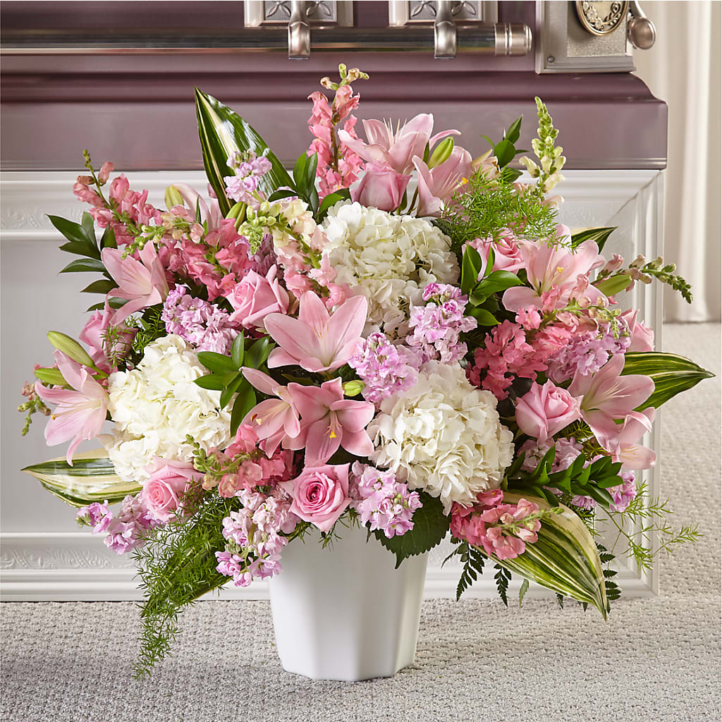 Simply Serene Floor Basket – SADIE'S FLOWER SHOP, Rayne LA