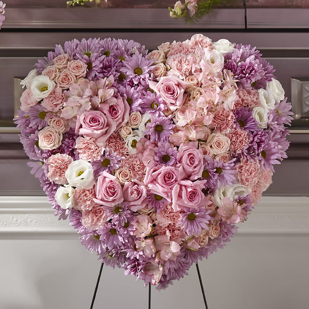 Heaven's Light Heart – SADIE'S FLOWER SHOP, Rayne LA