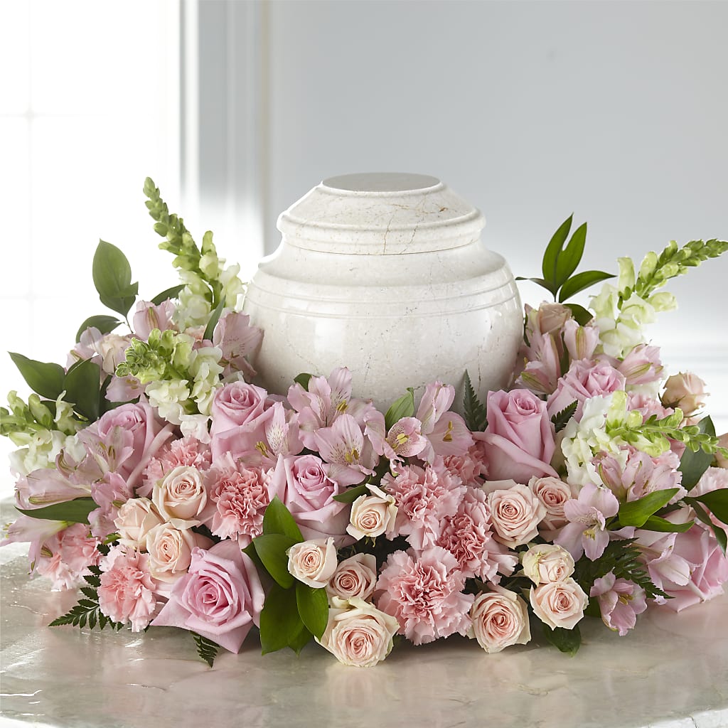 Blooms of Hope Cremation Adornment – SADIE'S FLOWER SHOP, Rayne LA