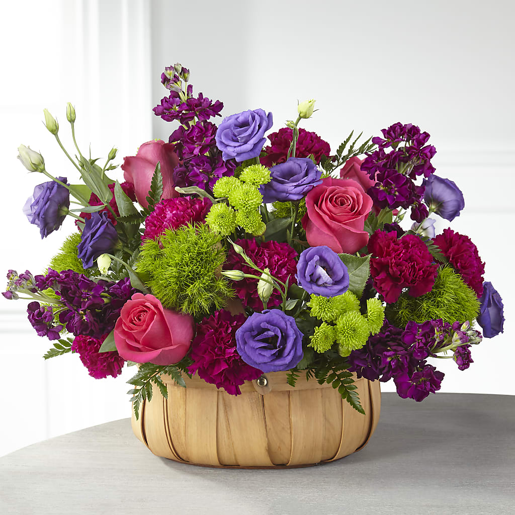 Serene Sanctuary Basket – SADIE'S FLOWER SHOP, Rayne LA