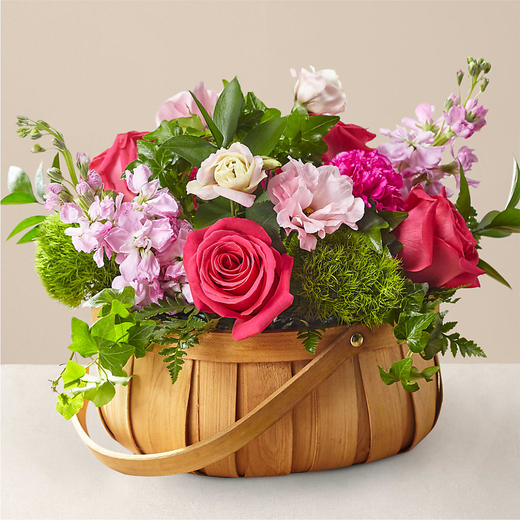 Radiance in Bloom Basket – SADIE'S FLOWER SHOP, Rayne LA