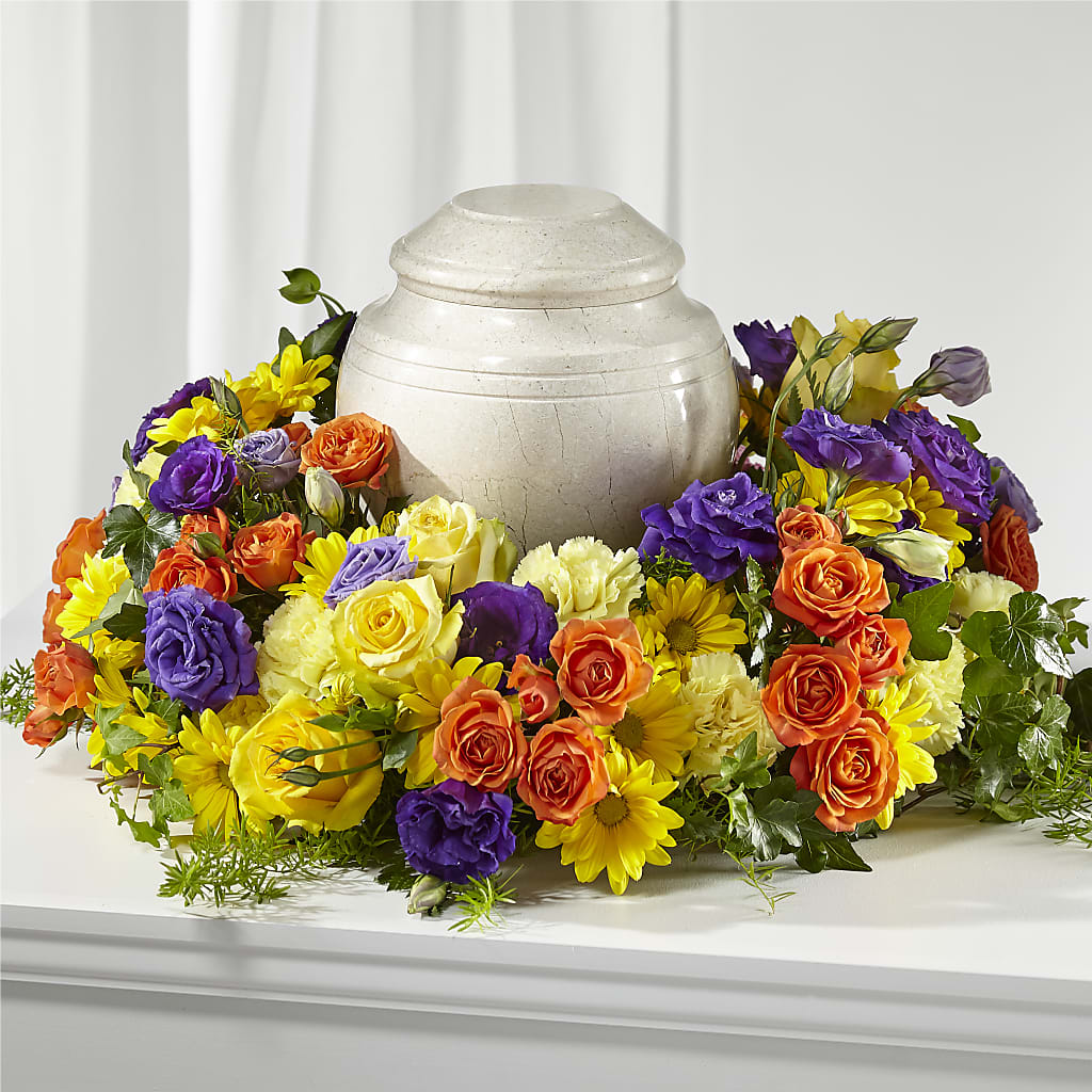 Blossoms of Remembrance Cremation Adornment – SADIE'S FLOWER SHOP, Rayne LA