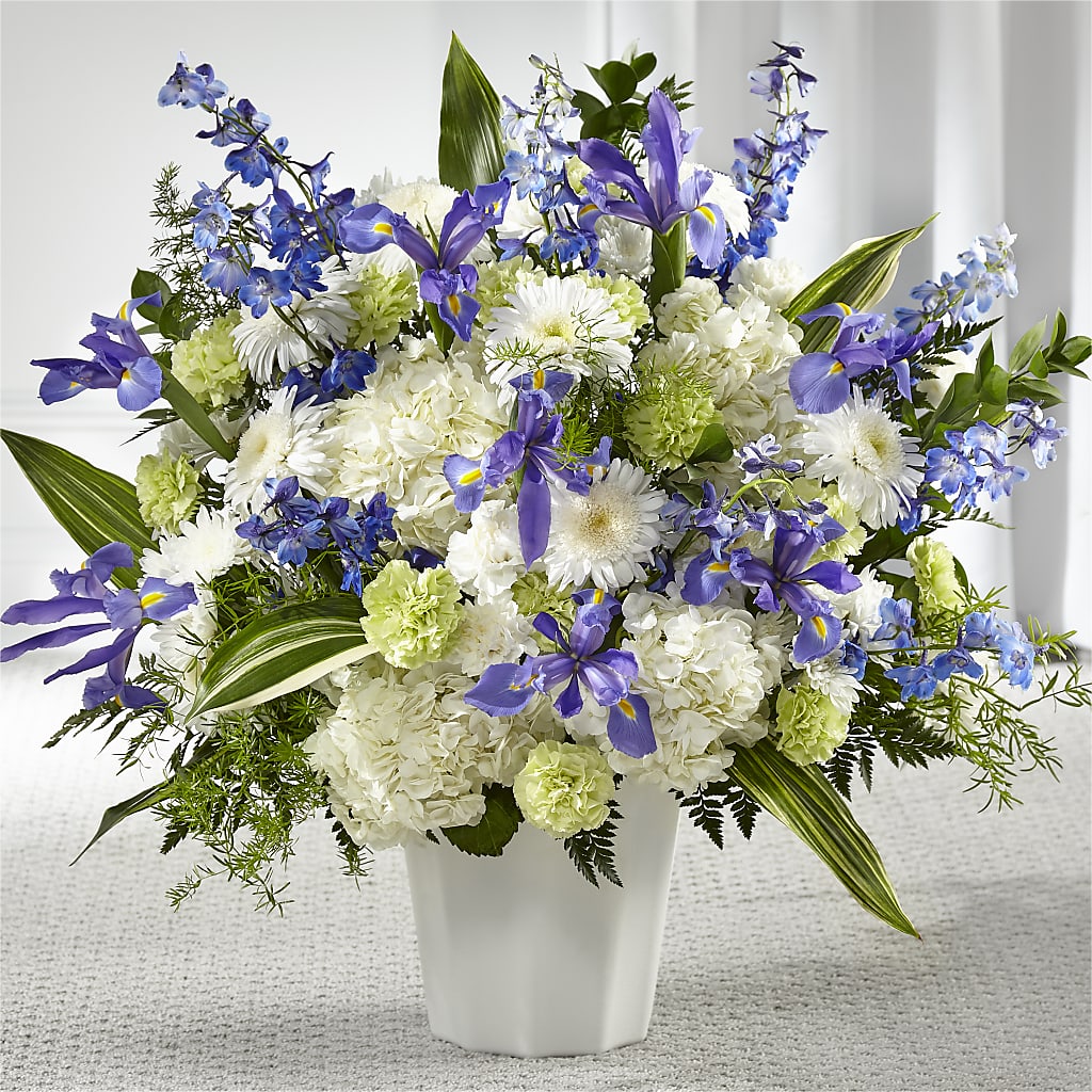 Soft Serenity Floor Basket – SADIE'S FLOWER SHOP, Rayne LA
