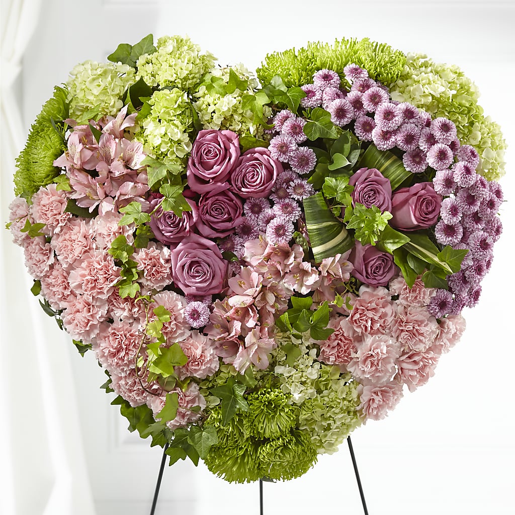 Heartwarming Standing Heart – SADIE'S FLOWER SHOP, Rayne LA