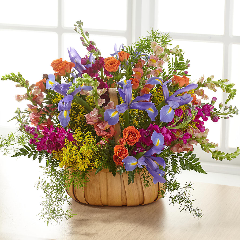 Garden of Life Basket – SADIE'S FLOWER SHOP, Rayne LA