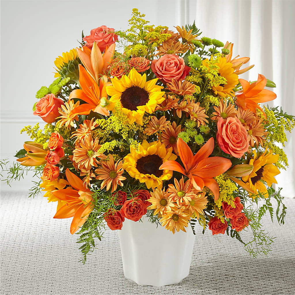 Harvest Thoughts Floor Basket – SADIE'S FLOWER SHOP, Rayne LA