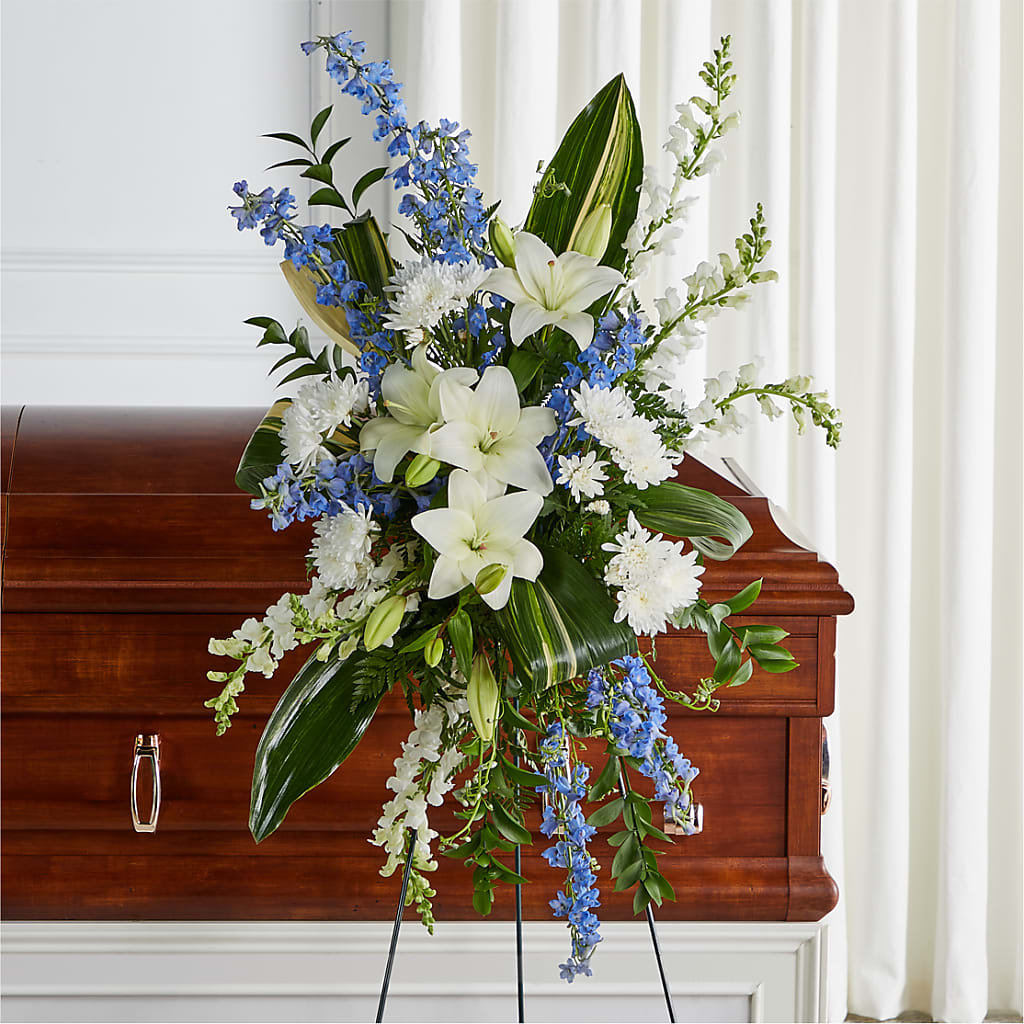 Eternal Impressions Standing Spray – SADIE'S FLOWER SHOP, Rayne LA