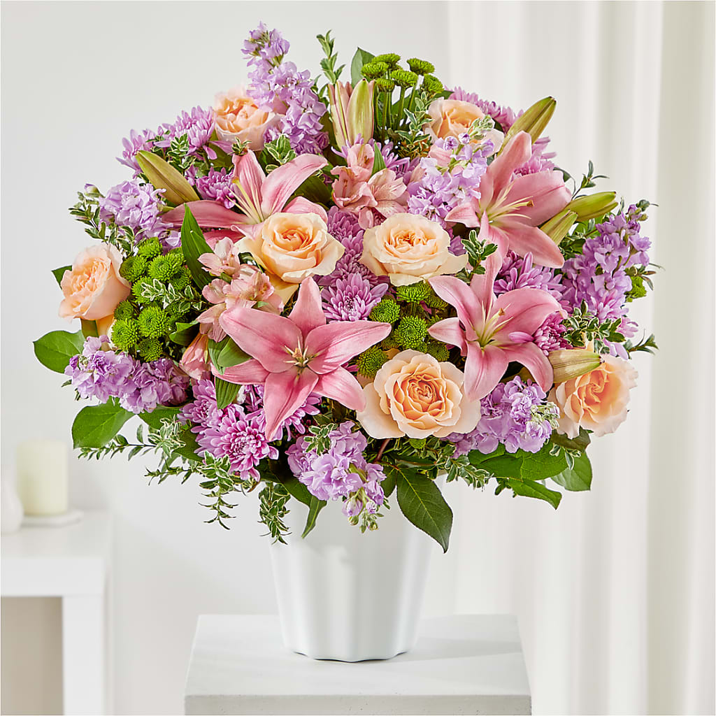 Supportive Embrace Tabletop Basket – SADIE'S FLOWER SHOP, Rayne LA