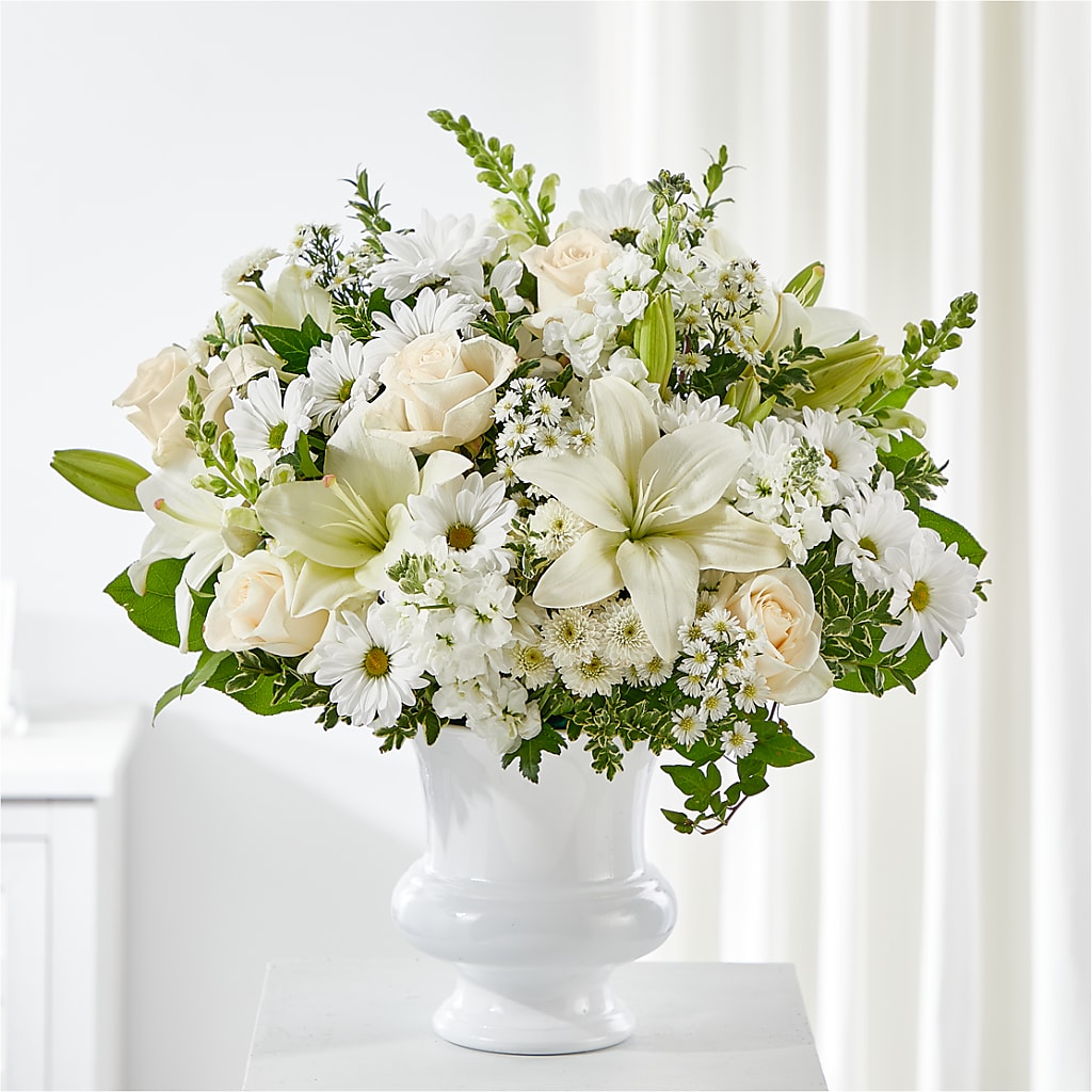 Uplifting Urn Arrangement – SADIE'S FLOWER SHOP, Rayne LA