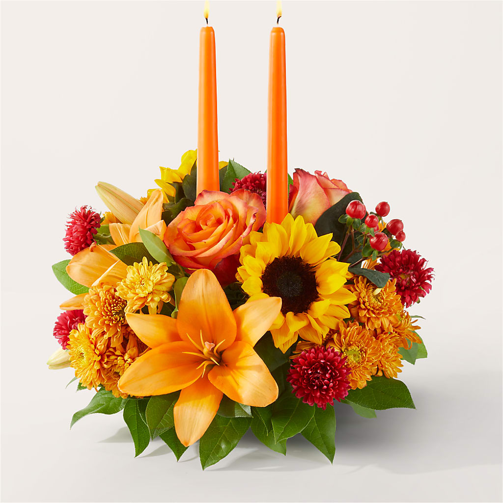 Grateful Centerpiece – SADIE'S FLOWER SHOP, Rayne LA