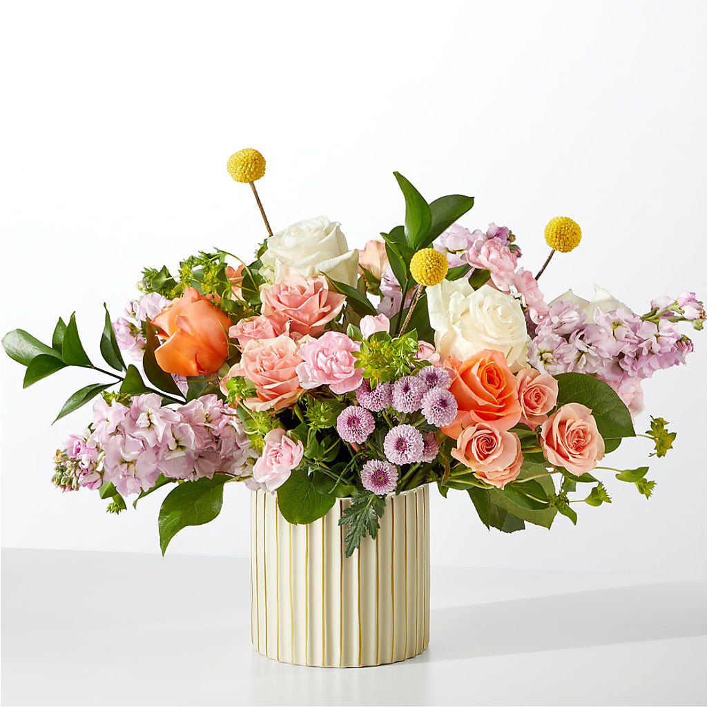 French Market Bouquet with Ivory Vase – SADIE'S FLOWER SHOP, Rayne LA