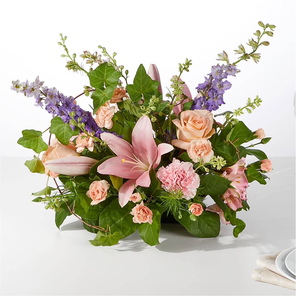 Blossom Time Centerpiece – SADIE'S FLOWER SHOP, Rayne LA