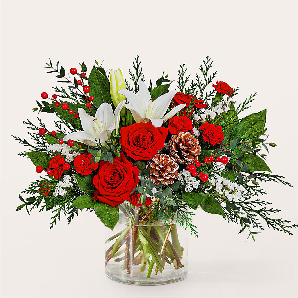 Best in Snow Bouquet – SADIE'S FLOWER SHOP, Rayne LA