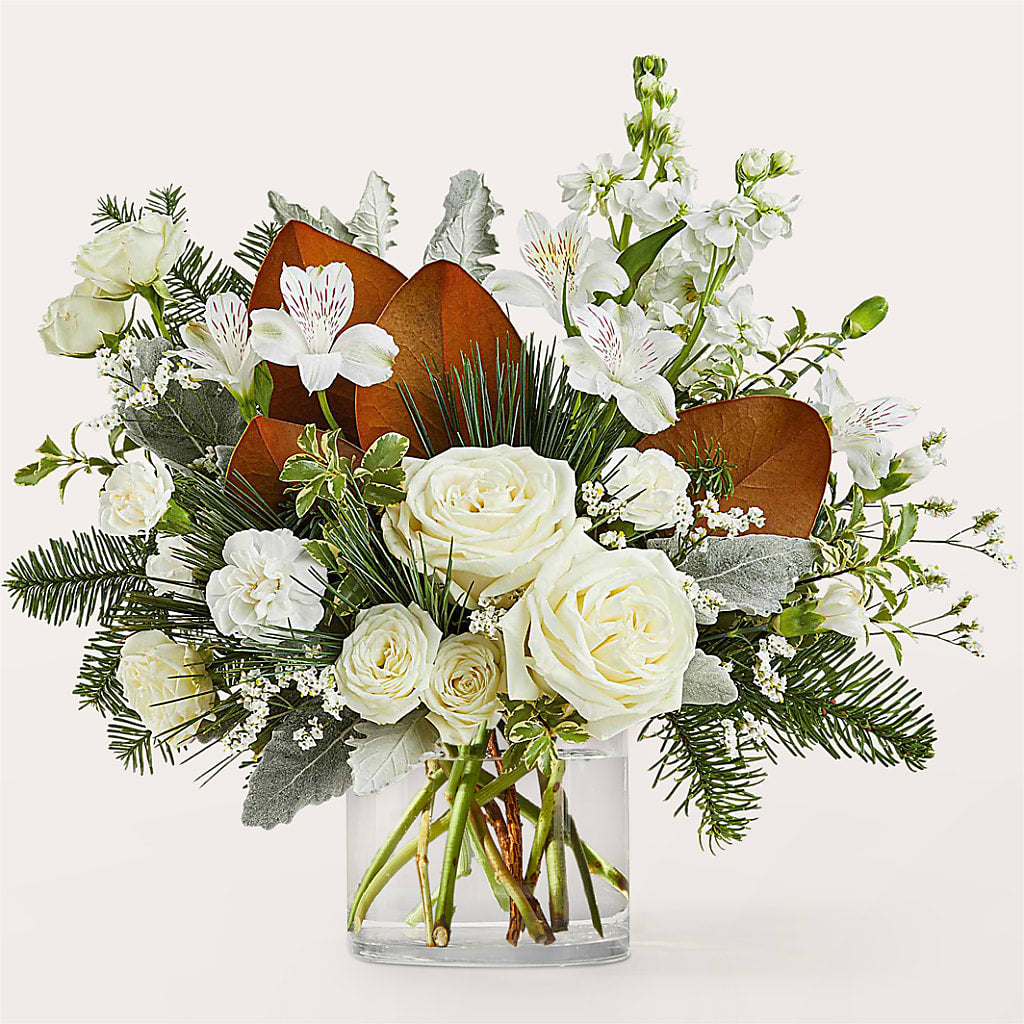 Fresh Snowfall Bouquet – SADIE'S FLOWER SHOP, Rayne LA