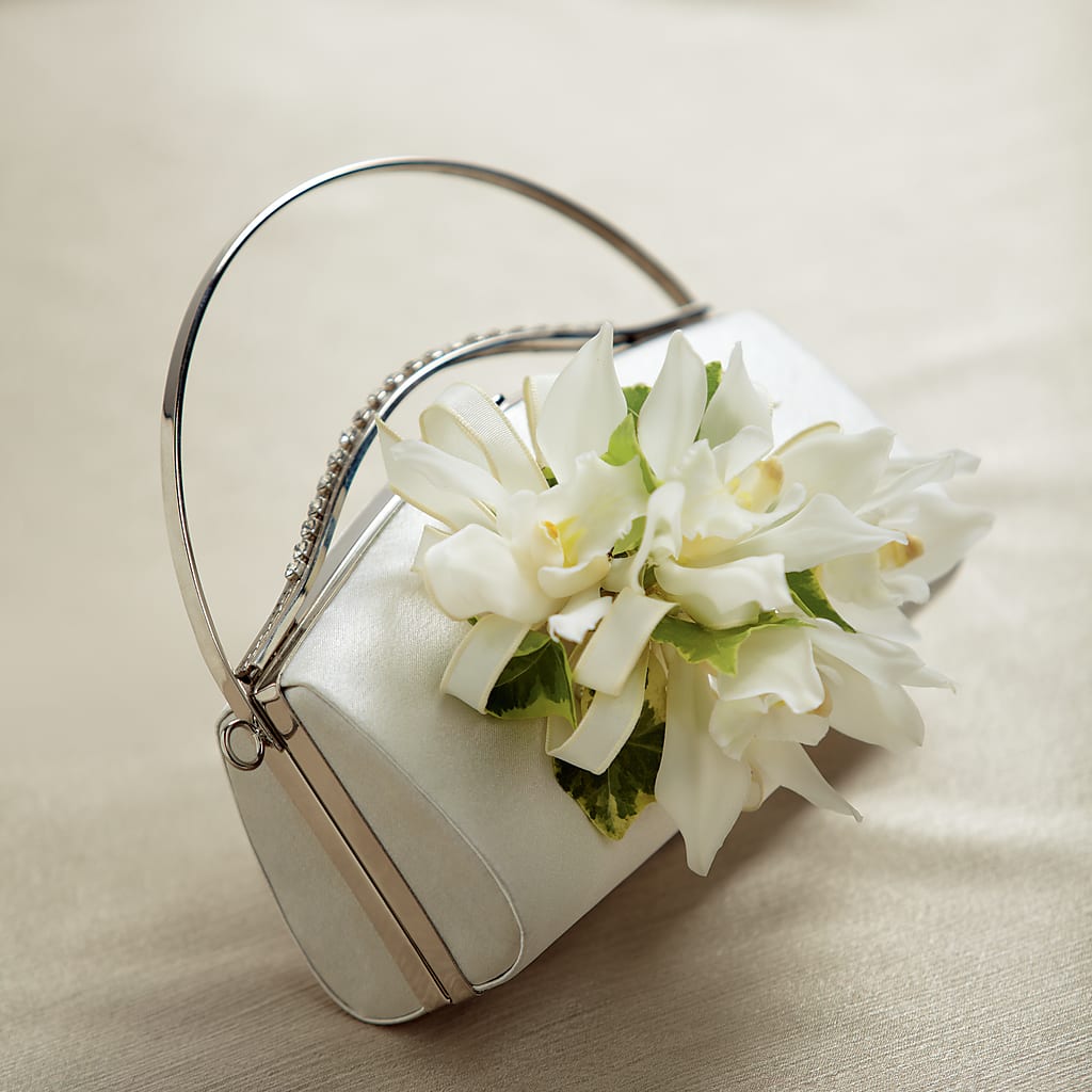White Purse Decor – SADIE'S FLOWER SHOP, Rayne LA