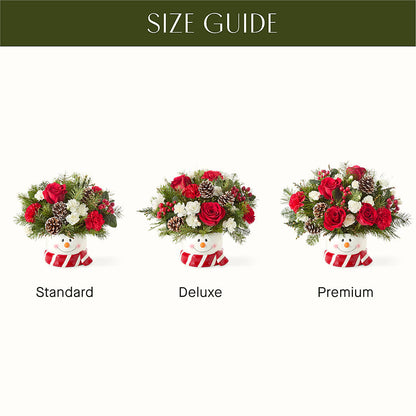 Jolly Snowman Bouquet – SADIE'S FLOWER SHOP, Rayne LA