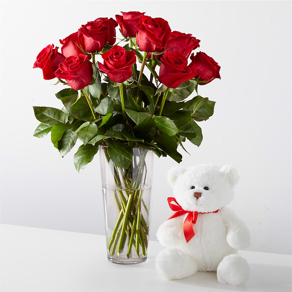 Romantic Long Stem Red Rose Bouquet Bundles – SADIE'S FLOWER SHOP, Rayne LA