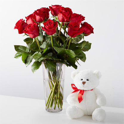 Romantic Long Stem Red Rose Bouquet Bundles – SADIE'S FLOWER SHOP, Rayne LA