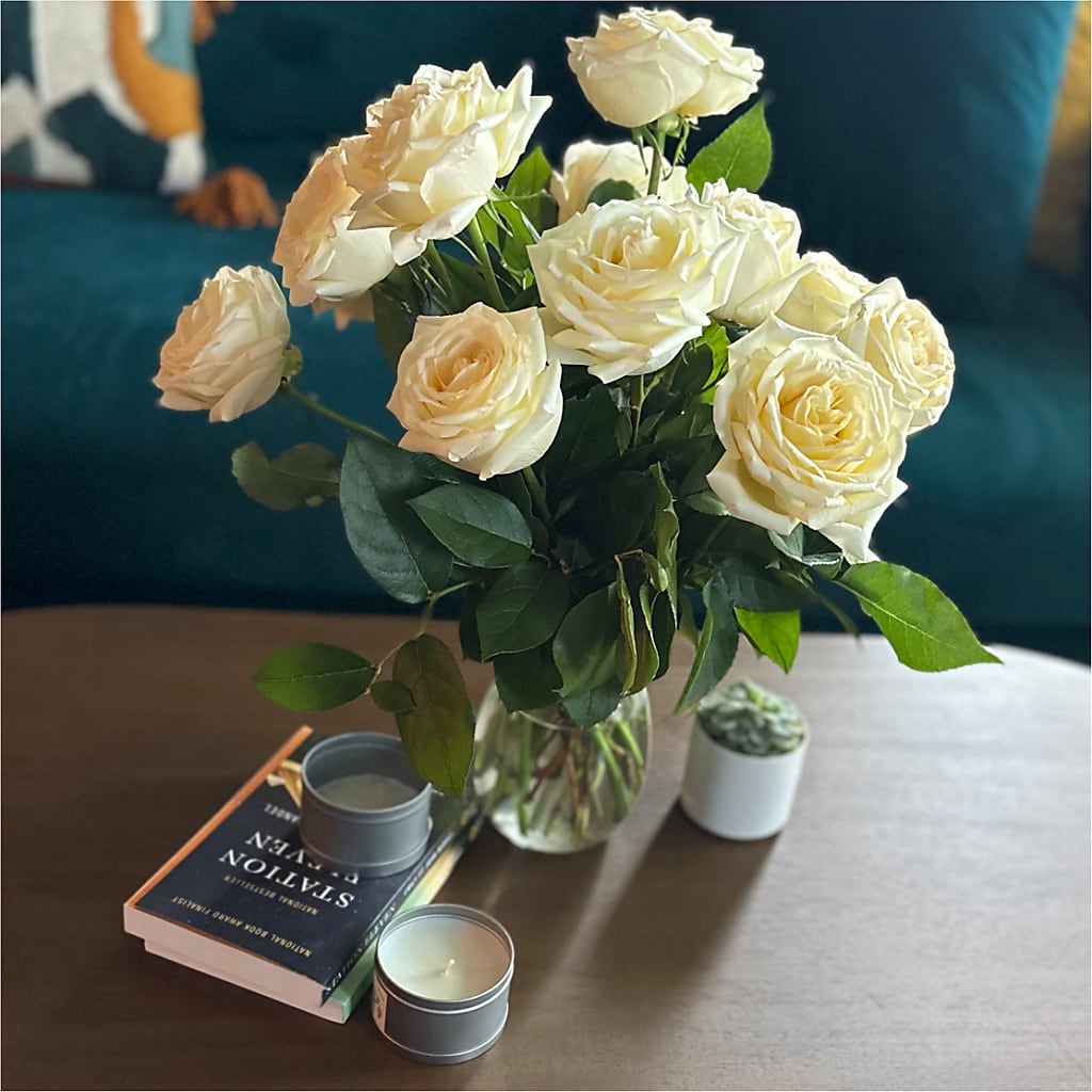 Long Stem Yellow Rose Bouquet – SADIE'S FLOWER SHOP, Rayne LA