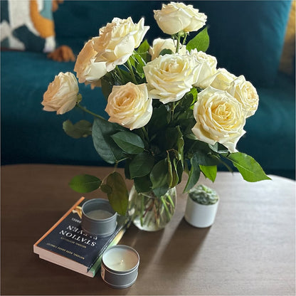 Long Stem Yellow Rose Bouquet – SADIE'S FLOWER SHOP, Rayne LA