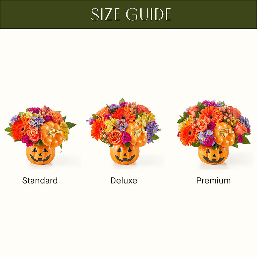 Tricks & Treats Pumpkin – SADIE'S FLOWER SHOP, Rayne LA