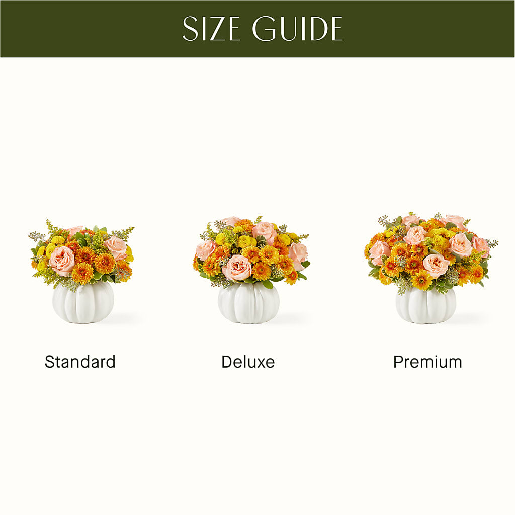 Peachy Pumpkin – SADIE'S FLOWER SHOP, Rayne LA