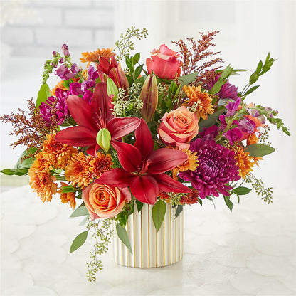 Burgundy Landscape Bouquet – SADIE'S FLOWER SHOP, Rayne LA