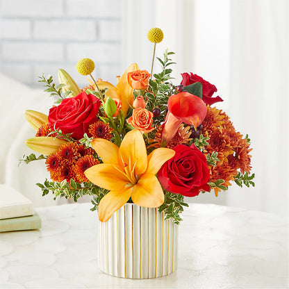 Scarlet Skies Bouquet – SADIE'S FLOWER SHOP, Rayne LA