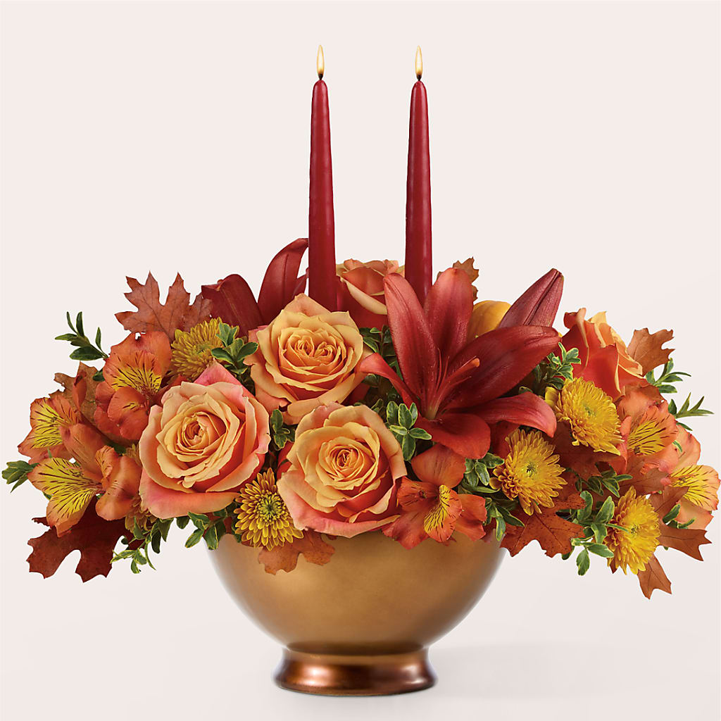 Harvest Table Centerpiece – SADIE'S FLOWER SHOP, Rayne LA