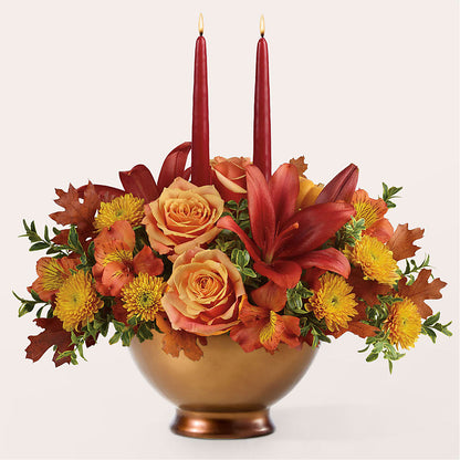 Harvest Table Centerpiece – SADIE'S FLOWER SHOP, Rayne LA