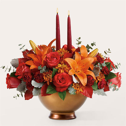 Fruits of Fall Centerpiece – SADIE'S FLOWER SHOP, Rayne LA