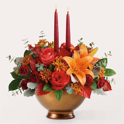 Fruits of Fall Centerpiece – SADIE'S FLOWER SHOP, Rayne LA