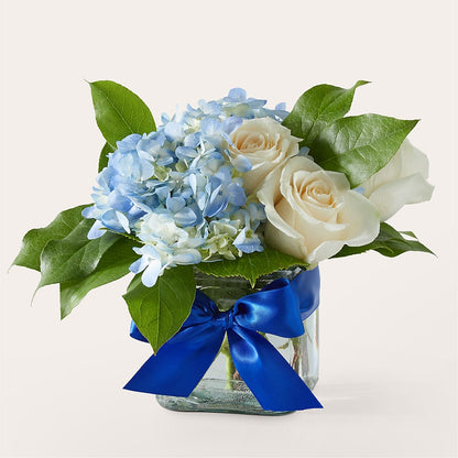 Sky Blue Delight Bouquet – SADIE'S FLOWER SHOP, Rayne LA