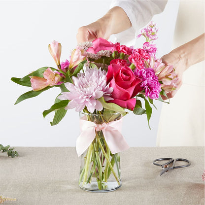 Pink Ribbon - A Florist Original – SADIE'S FLOWER SHOP, Rayne LA