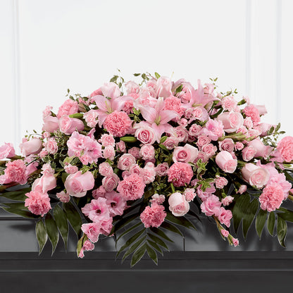 Garden of Comfort Casket Spray (Standard) – SADIE'S FLOWER SHOP, Rayne LA