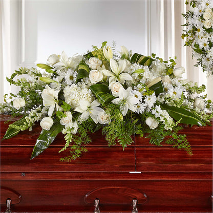 Abundance Casket Spray – SADIE'S FLOWER SHOP, Rayne LA